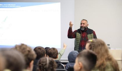 Düzce Üniversitesi sulak alanda bilimsel çalışma yapıyorlar