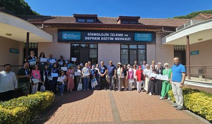 Öğretmenlere afet eğitimi