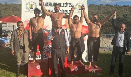 Kemer Belediyesi güreşçisinden kürsü başarısı