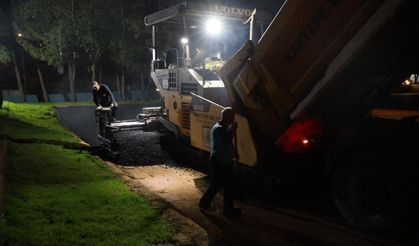 Kartepe'de kültür merkezi yanına yeni otopark yapıldı