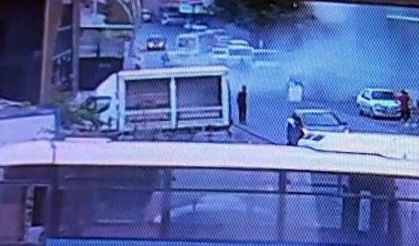 Kocaeli'de 6 kişiye mezar olan tesisteki yangının ilk anları kamerada