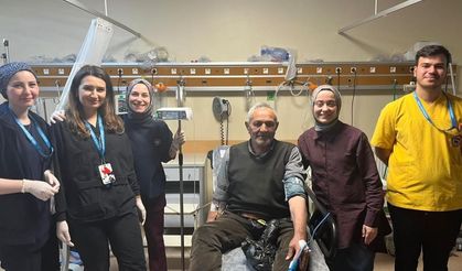 İnme hastasına hayat kurtaran müdahale