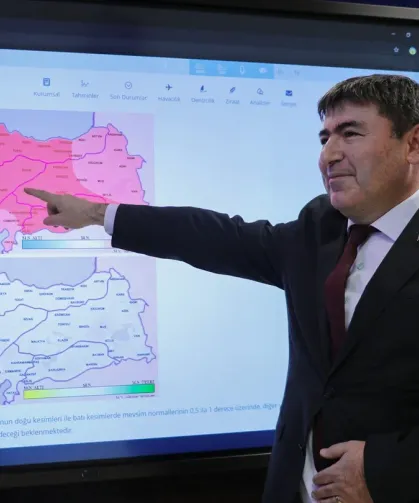 Türkiye'de kış sıcaklıkları mevsim normallerinin üzerinde seyredecek