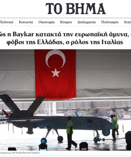 Yunan basını Baykar’ı gündeme taşıdı: Türkiye Avrupa savunmasında etkisini artırıyor