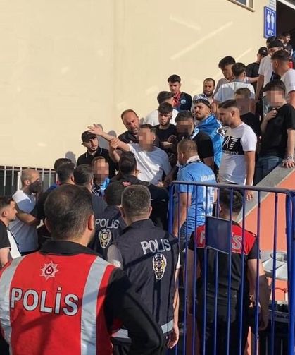 Bağcılar’da amatör maçta ortalık karıştı: 2 gözaltı