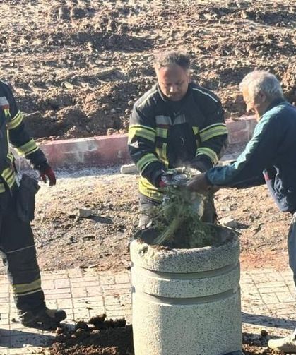 Vatandaşların dikkati facianın önüne geçti