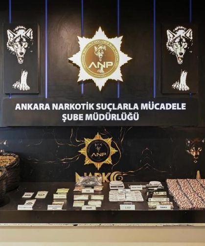 Ankara’da uyuşturucu operasyonlarında 43 kişi tutuklandı