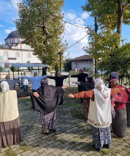 Köylerde sağlıklı yaşam alışkanlığı kazandırılıyor