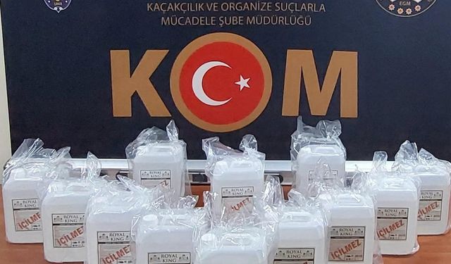 Bartın'da 60 litre etil alkolle yakalandı, bahanesi yılbaşına hazırlık oldu
