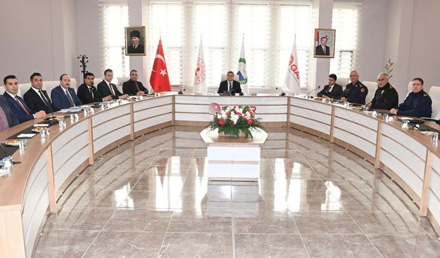 Sinop’ta seçim güvenliği toplantısı