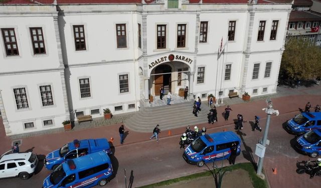 Sinop Jandarması bir yıllık operasyonlarını yayınladı