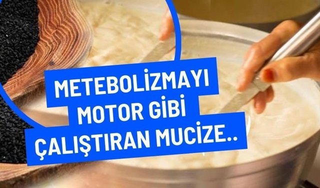 Bir tutamı metabolizmayı motor gibi çalıştırıyor
