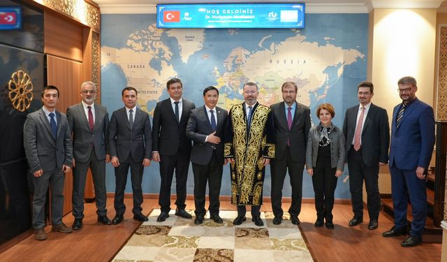 KBÜ ile Nevai İnovasyon Üniversitesi arasında akademik işbirliği