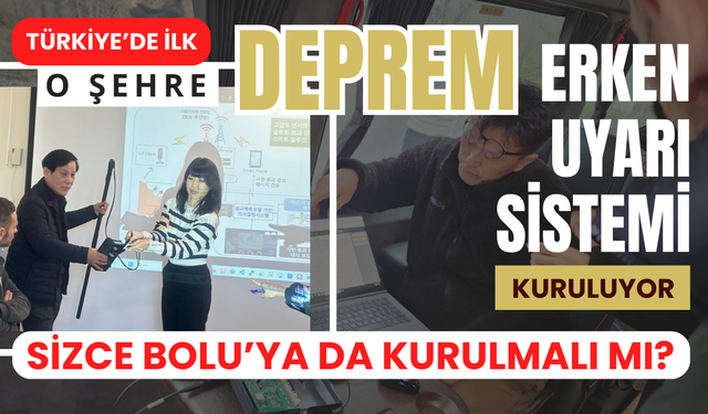 Türkiye'de ilk! O şehre deprem erken uyarı sistemi kuruluyor...