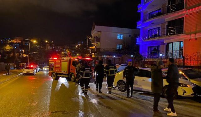 İki otomobilin çarpıştığı kazada gaz sızıntısı paniğe neden oldu