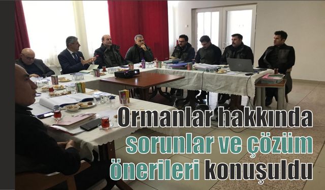 Kıbrıscık'ta değerlendirme toplantısı yapıldı