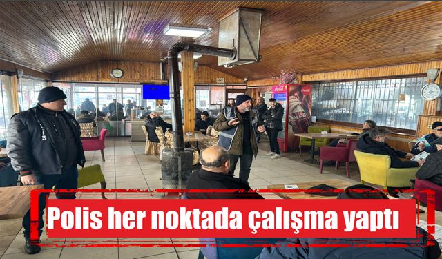 Emniyetten bilgilendirme çalışması