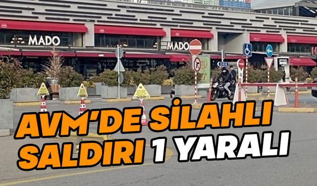 AVM'de silahlı saldırı