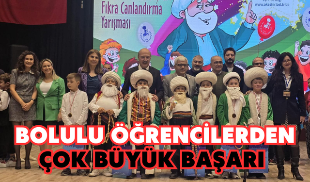 BOLULU ÖĞRENCİLERDEN ÇOK BÜYÜK BAŞARI