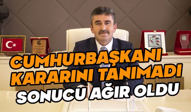 Gerede Belediye Başkanı'nı Cumhurbaşkanı'na şikayet etti