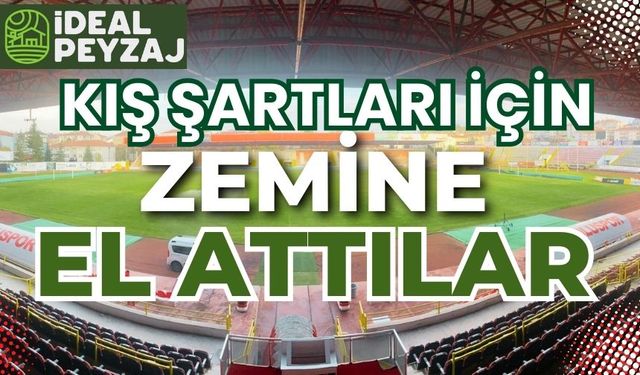 Kış Şartları İçin Zemine El Attılar