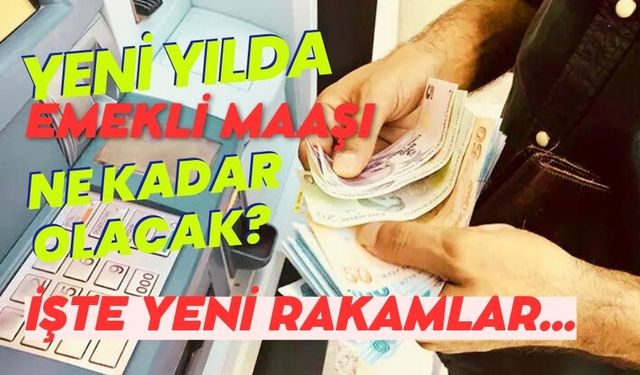 Yeni Yılda emekli maaşı ne kadar olacak? İşte yeni rakamlar...