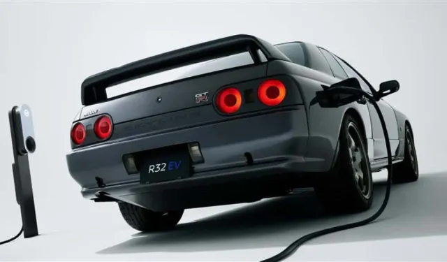 Nissan, elektrikli GT-R R32 modelini tanıttı