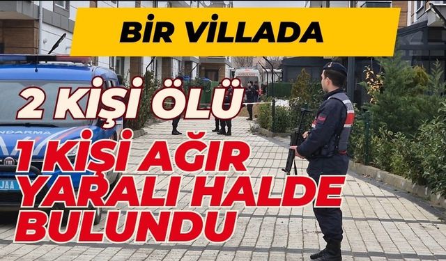 Korkunç olay: 2 ölü, 1 ağır yaralı