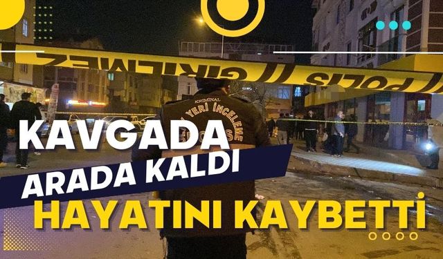 Kavgada arada kaldı hayatını kaybetti