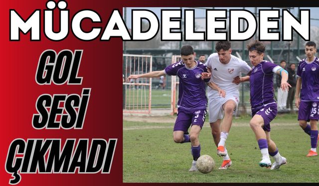 Mücadeleden Gol Sesi Çıkmadı