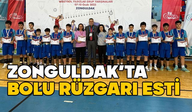 ZONGULDAKTA BOLU RÜZGARI ESTİ