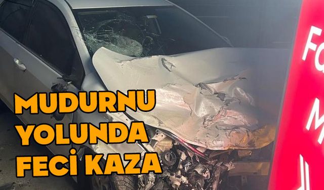 Mudurnu yolunda kaza 1 yaralı