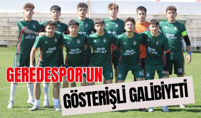 Geredespor'un Gösterişli Galibiyeti