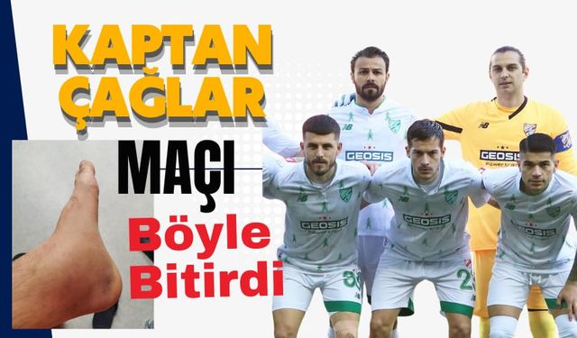 Kaptan Çağlar Maçı Böyle Bitirdi