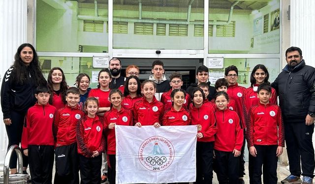 Körfezli genç yüzücüler Kırklareli’de destan yazdı