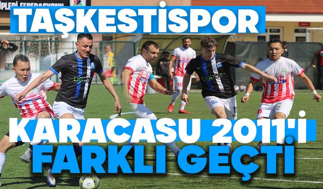 TAŞKESTİSPOR, KARACASU 2011'İ FARKLI GEÇTİ