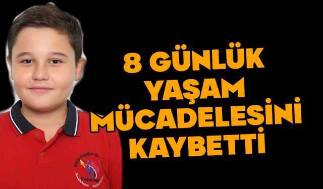 8 yaşındaki çocuk 3'üncü kattan düştü
