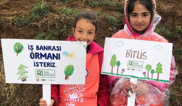 ‘81 İlde 81 Orman’ projesi Bitlis’te