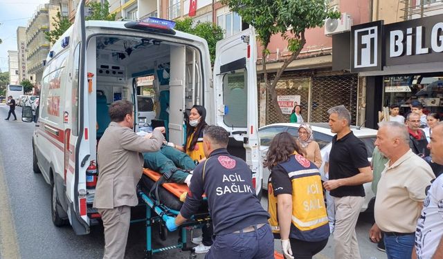 Yol ortasında inmeye çalıştı, kazaya sebep oldu: 1 yaralı