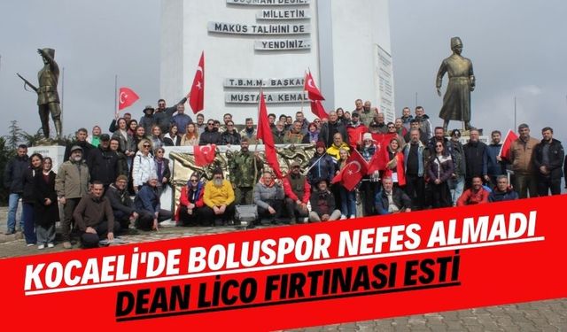 Kocaeli'de Boluspor Nefes Almadı