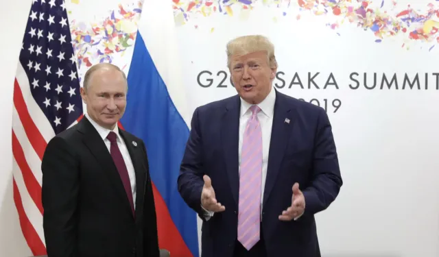 Donald Trump ve Vladimir Putin arasındaki görüşme sona erdi