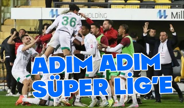 Boluspor Süper Lig'e kancayı attı