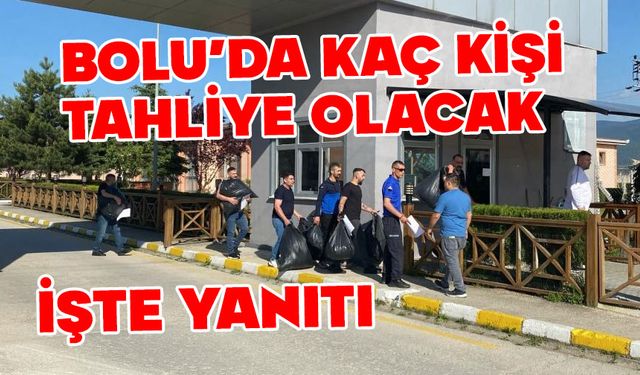 Bolu'da tahliyeler başladı, işte tahmini rakam