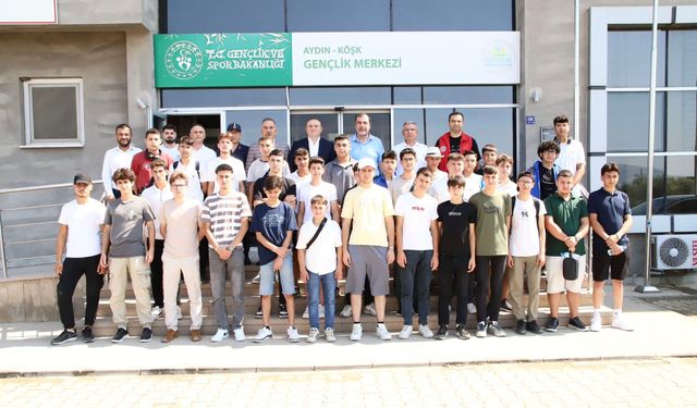 Köşk’ten 38 genç, Çanakkale Kültür ve Tarih Kampı'na uğurlandı