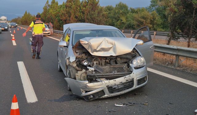 Anadolu Otoyolu'nda zincirleme kaza: 3 yaralı