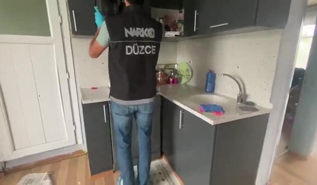 Düzce'de uyuşturucudan 34 şahsa işlem yapıldı, 2 kişi tutuklandı