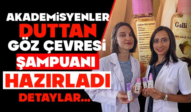 Akademisyenler duttan göz çevresi şampuanı hazırladı