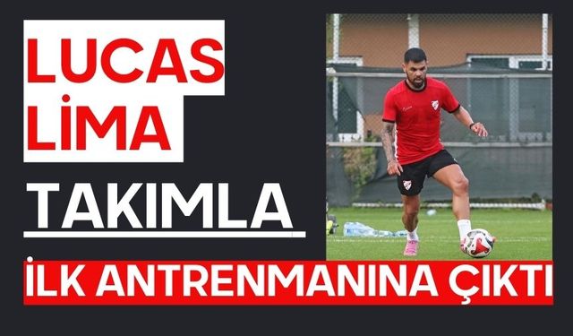 Lucas Lima Takımla İlk Antrenmanına Çıktı