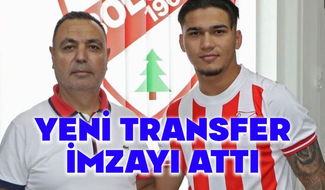 Boluspor'dan yeni transfer