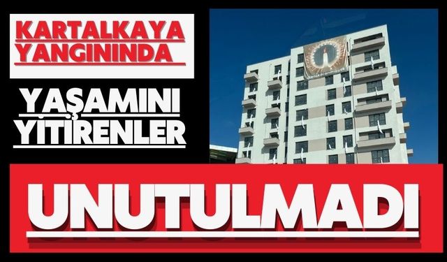 Kartalkaya yangınında yaşamını yitirenler unutulmadı